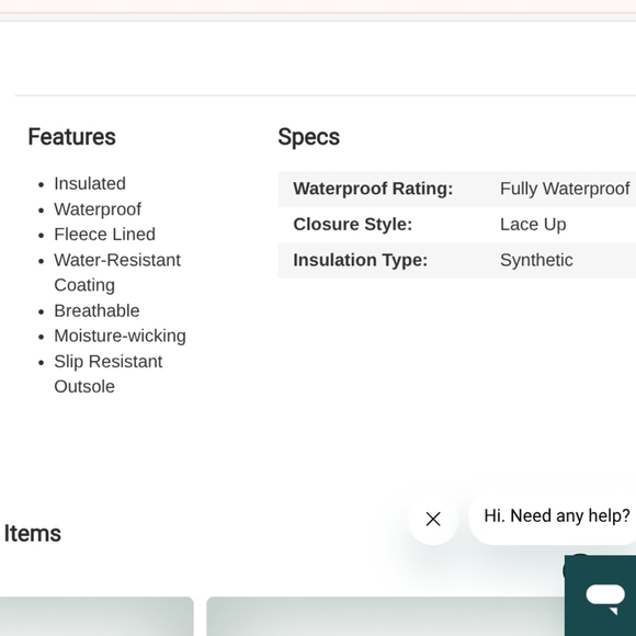 🆕️BNIB The North Face Thermoball Luxe Lace Up Waterproof Boots, Size 9/40 - Picture 16 of 16